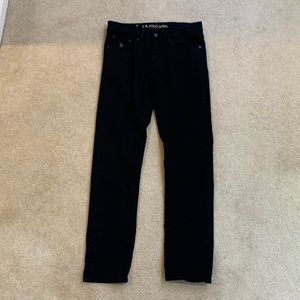 U.S. polo assn. black jeans 30x32